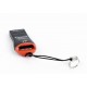 Gembird FD2-MSD-3 lector de tarjeta USB 2.0 Negro, Rojo